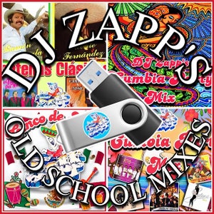 DJ ZAPP Custom USB Flash Drive (English & Spanish Mixes)