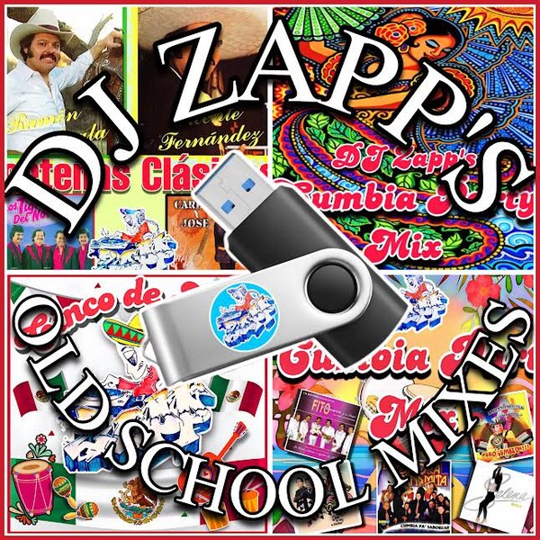 DJ ZAPP USB Flash Drive (English & Spanish Mixes)