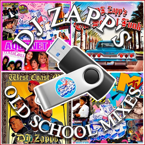 DJ ZAPP USB Flash Drive (English Mixes Only)