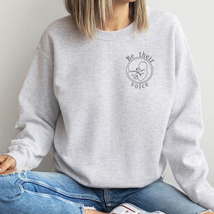 Prolife Sweatshirt, Pro-Life Pullover, Gift for Christian Mom, March For Life Sweatshirt, Prolife Sweater, Pro life Sweatshirt for Mom