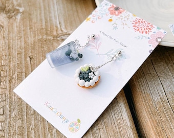 Resin Clay Dessert Earrings: Dreamy Food Jewelry
