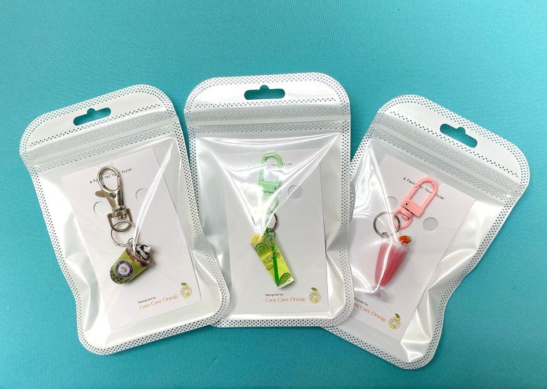Mini Milkshake Keychains Milk Tea | Bubble Tea | Mini Drink Keychain - Etsy