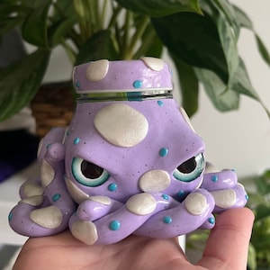 5oz Octopus Jar — Lavender