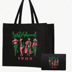 1908 Sisterhood Tote Bag and Cosmetic Bag