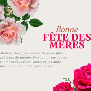 Carte Fête Des Mères