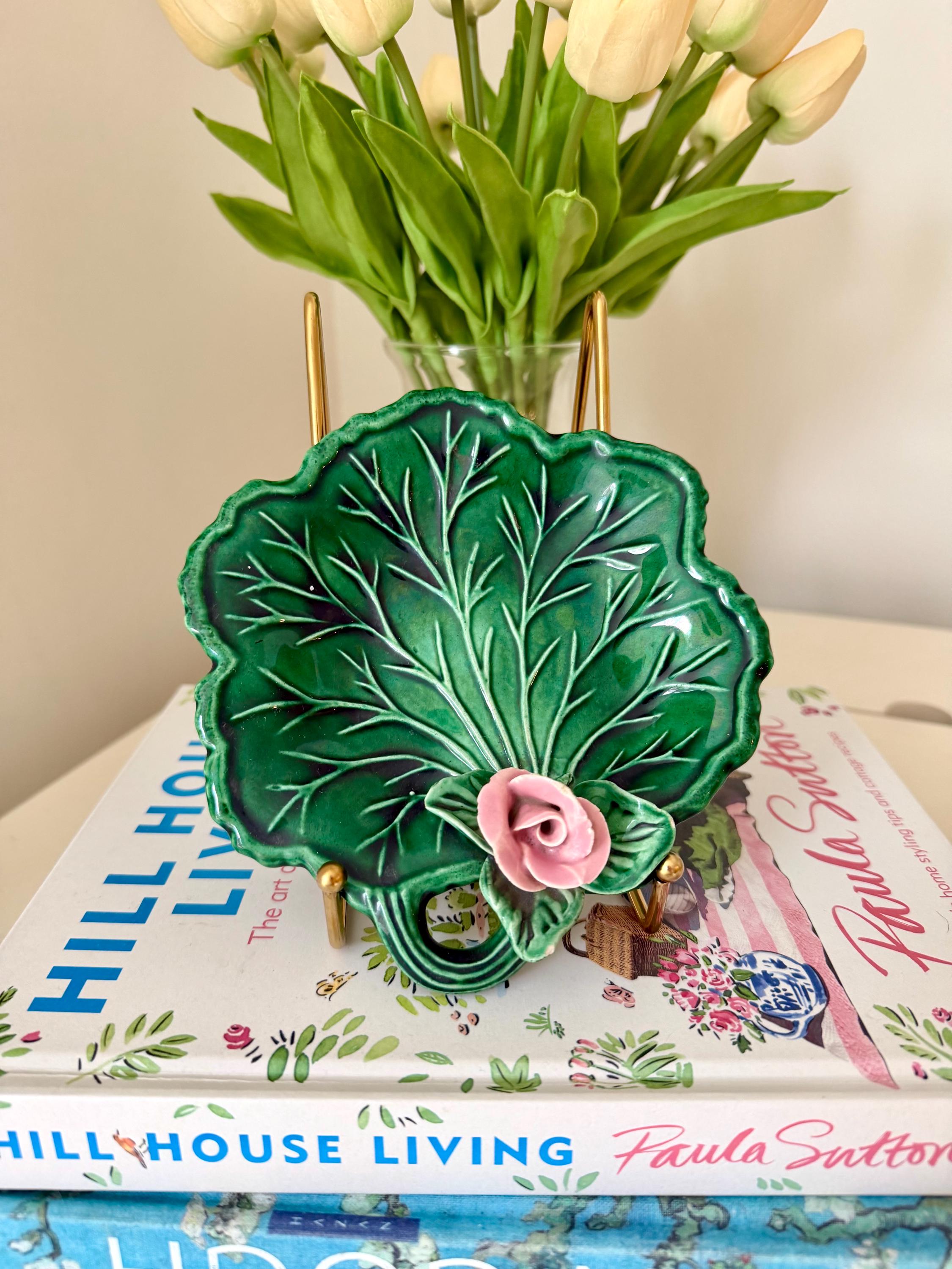 Floral Dish Portugal - Etsy Vintage FFA Marques Hand Painted Floral 15 Piece Set Made In Portugal main image 0