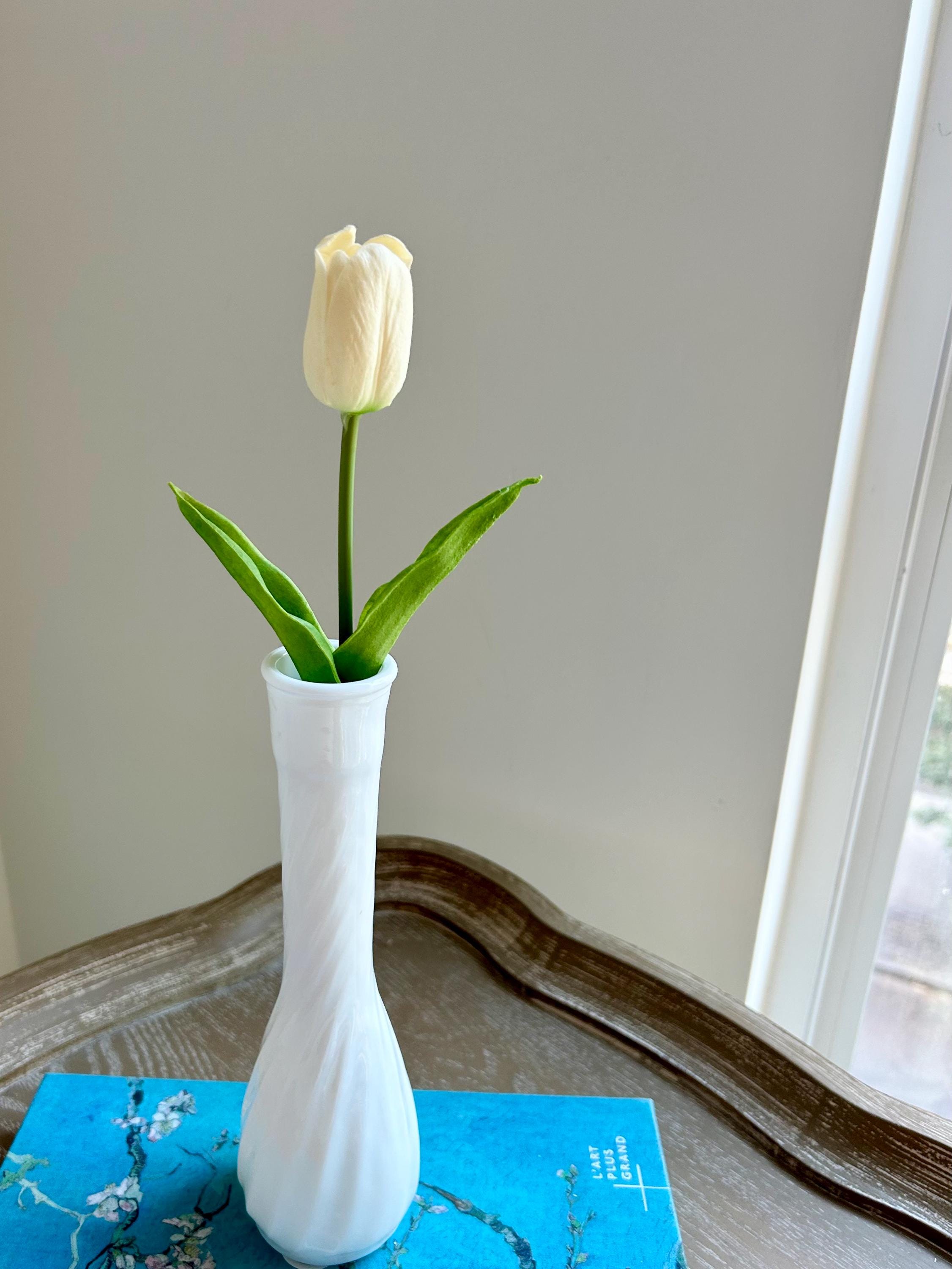 Milk Glass Bud Vase