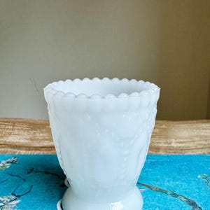 Milkglass Matches/Toothpick Holder