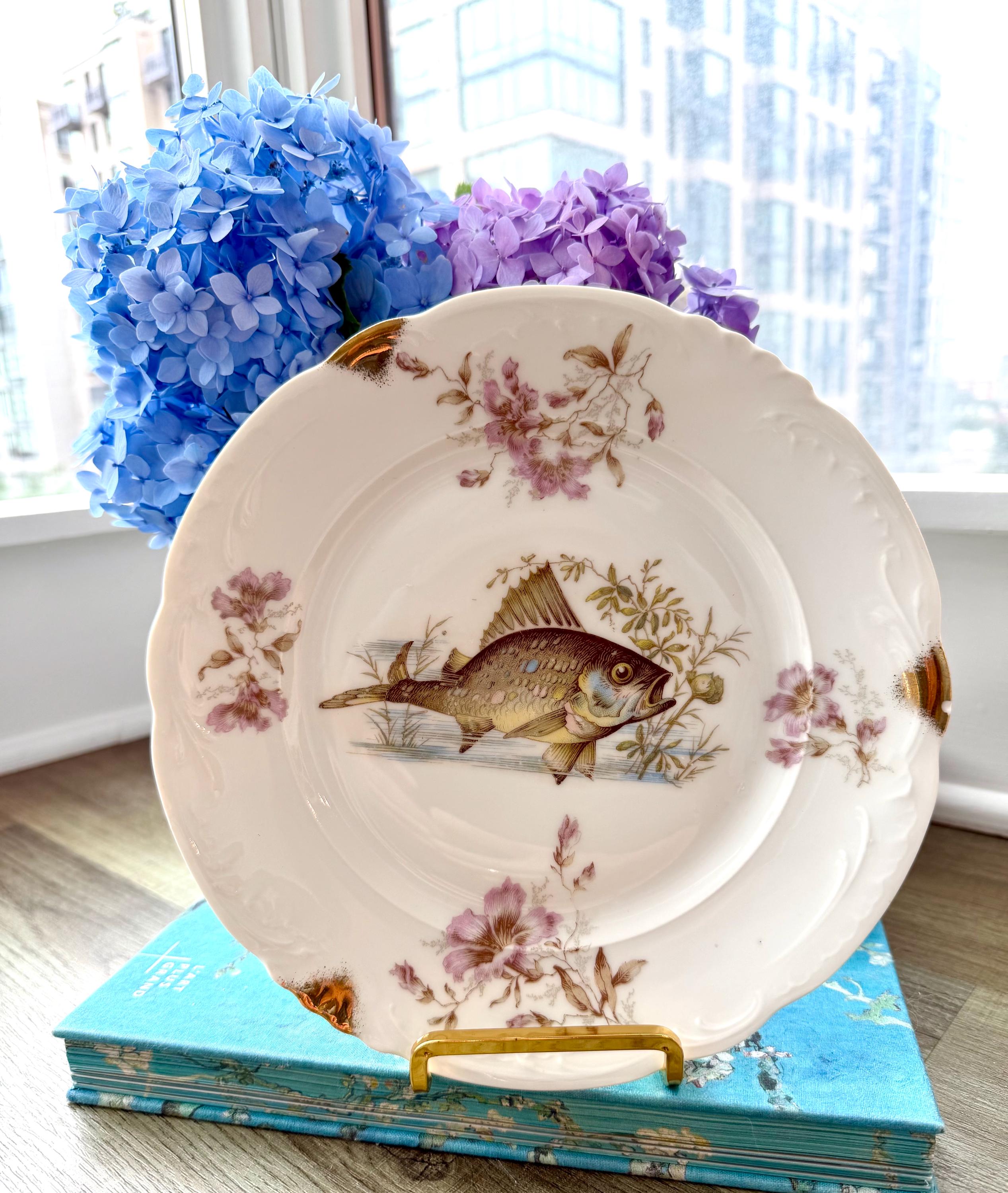 Limoges Fish Serving - Etsy