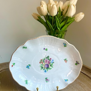 Herend Large Floral Serving Platter