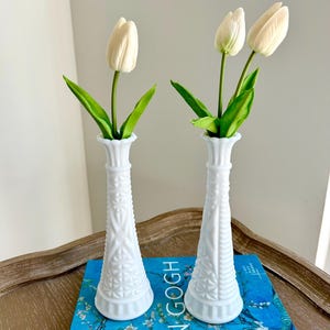 Milk Glass Bud Vase
