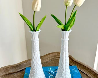 Milk Glass Bud Vase