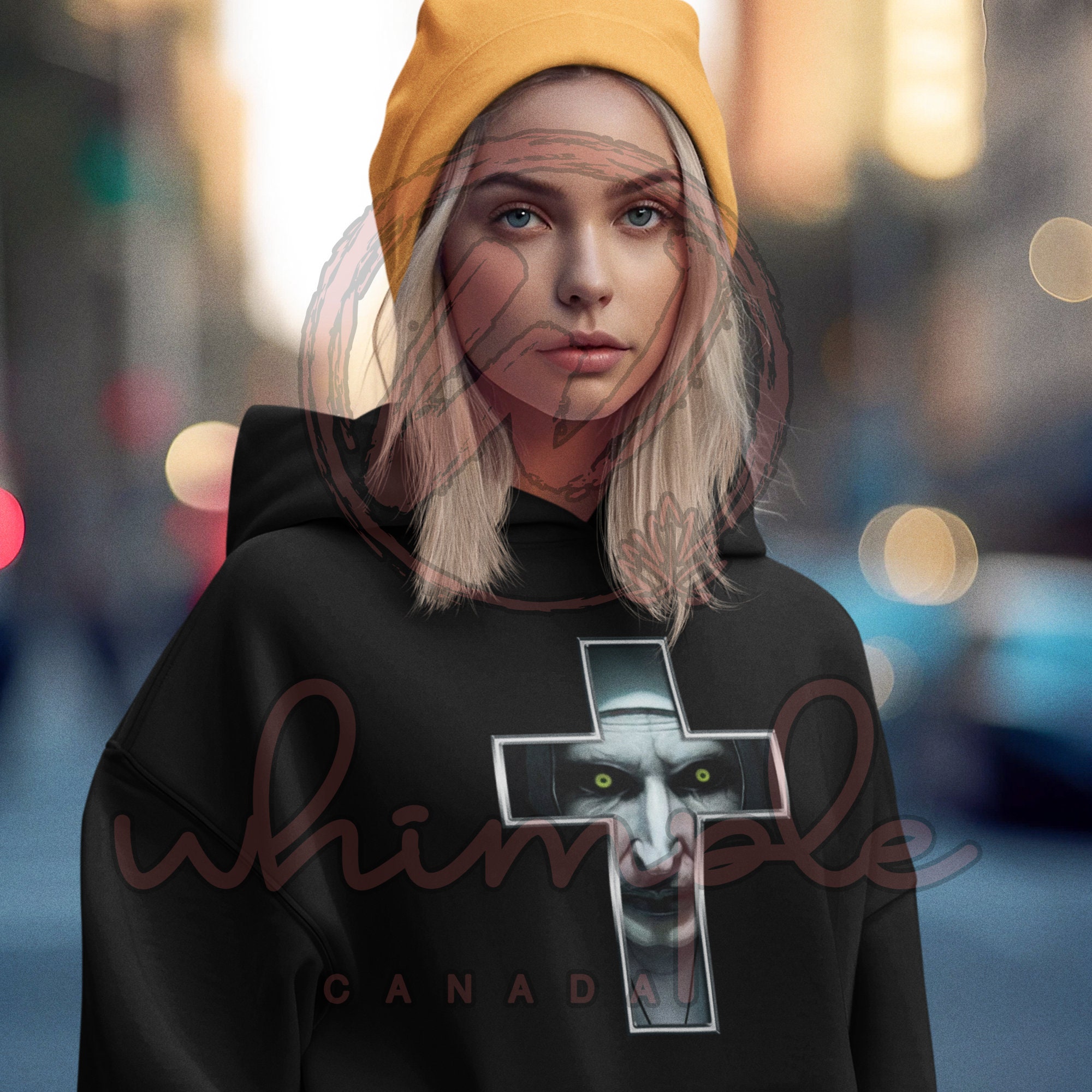 Valek, the Conjuring, the Nun PNG, Horror Graphics, Digital Download