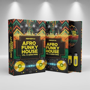 VA - Afro Funky House 1-2 (2022–2025) | DJ Set Music Collection | FLAC High-Quality Audio | Afro House & Funky Grooves