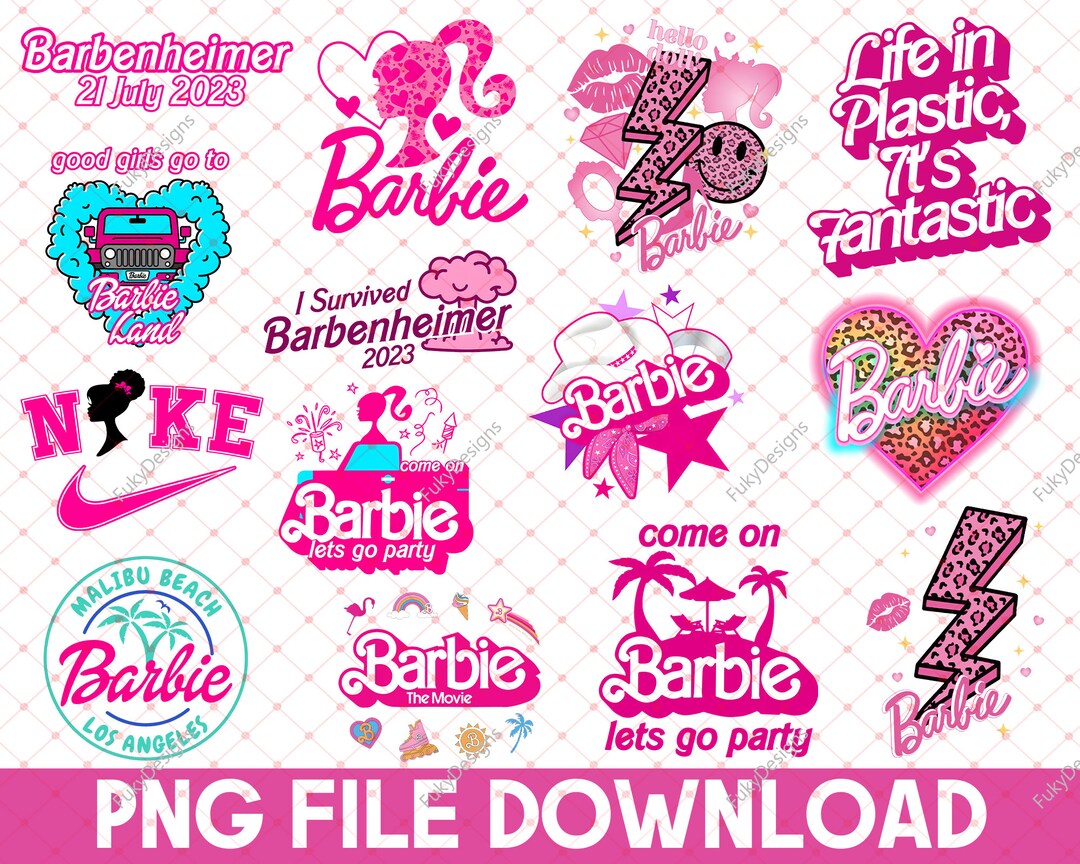 Barbie PNG Bundle Barbie Best Day Ever Png Barbie and Ken - Etsy