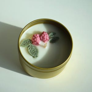 Winter Candle Gift Stocking Stuffer | Cape Cod Cranberry Orange Spice | Mini Autumn Candle Tin