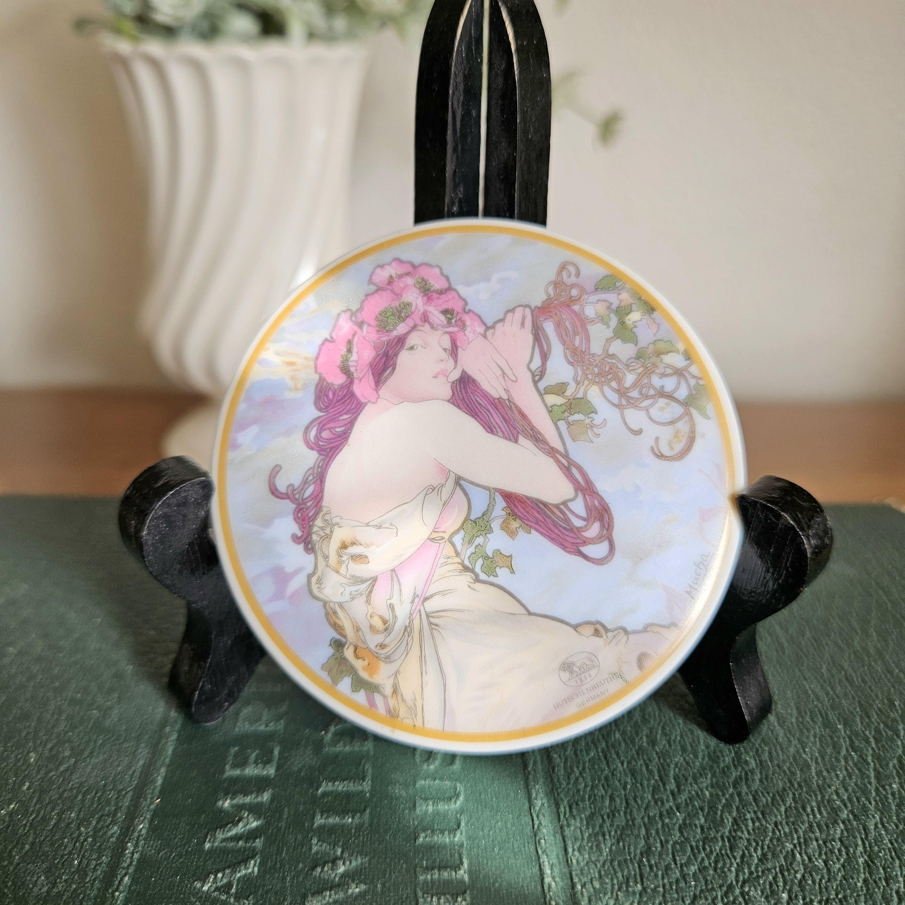 Set of 3 Alphonse Mucha Prints | Art Nouveau Giclée Art Prints | Wall Art / Home Decor available framed | Pathos Studio