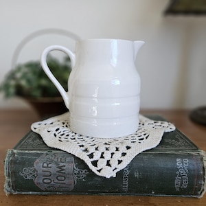 Vintage Lord Nelson Pottery Ironstone Pitcher