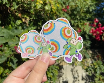 Katamari Damacy | Prince | Holographic Vinyl Stickers