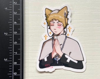 Kitty Justin Law | Soul Eater | Vinyl Sticker