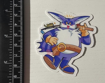 Big the Cat | Sonic Adventure | Vinyl Sticker