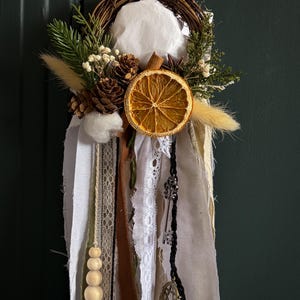 Witch Bells for Protection – Hanging Bell Wreath – Spiritual Home Charm & Positive Energy Decor – Witchcraft Decor