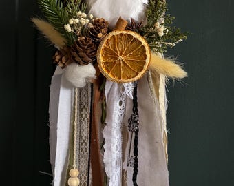 Witch Bells for Protection – Hanging Bell Wreath – Spiritual Home Charm & Positive Energy Decor – Witchcraft Decor
