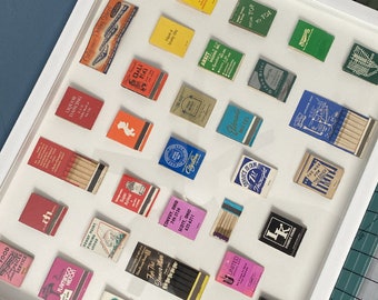 Custom Curated Matchbook Display