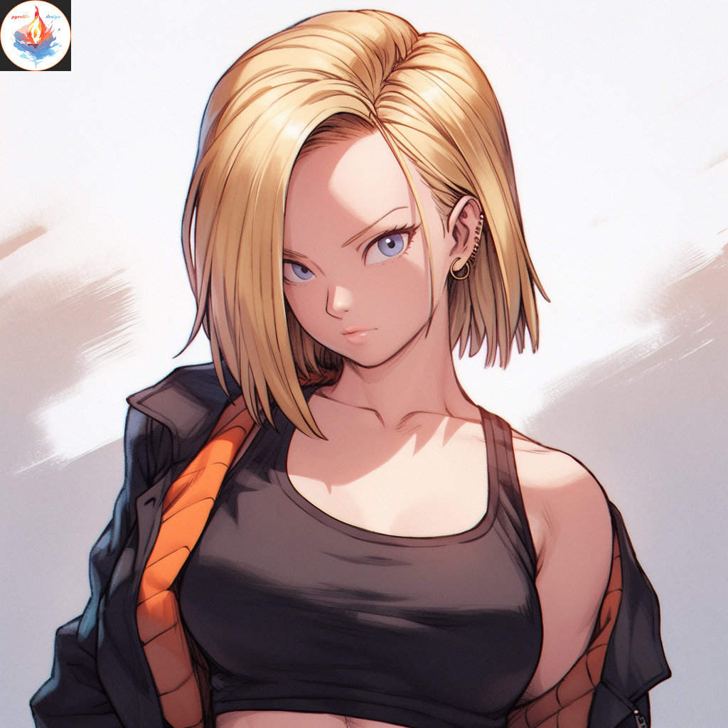 Sexy Android 18_6 PNG - Etsy