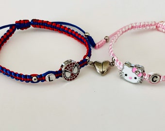 Bracelet Kat x Spider personnalisé avec lettres