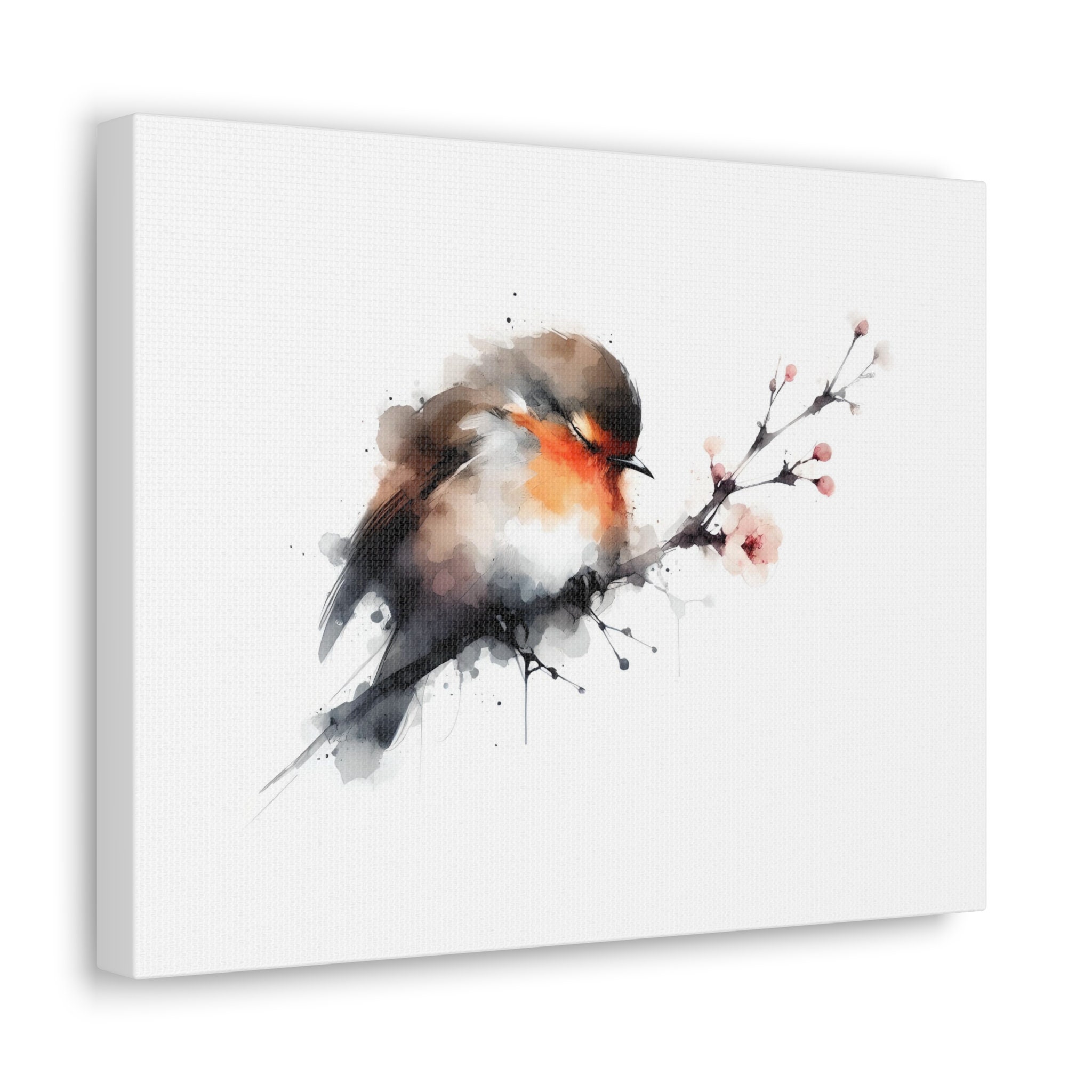 Robin Bird Watercolor Painting Art and Print - Etsy