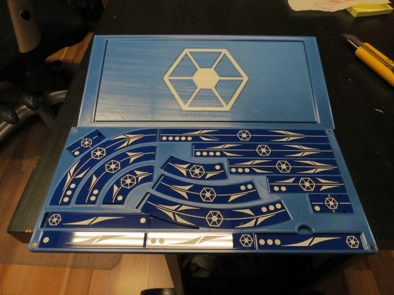 X Wing Templates Tray With Templates Etsy