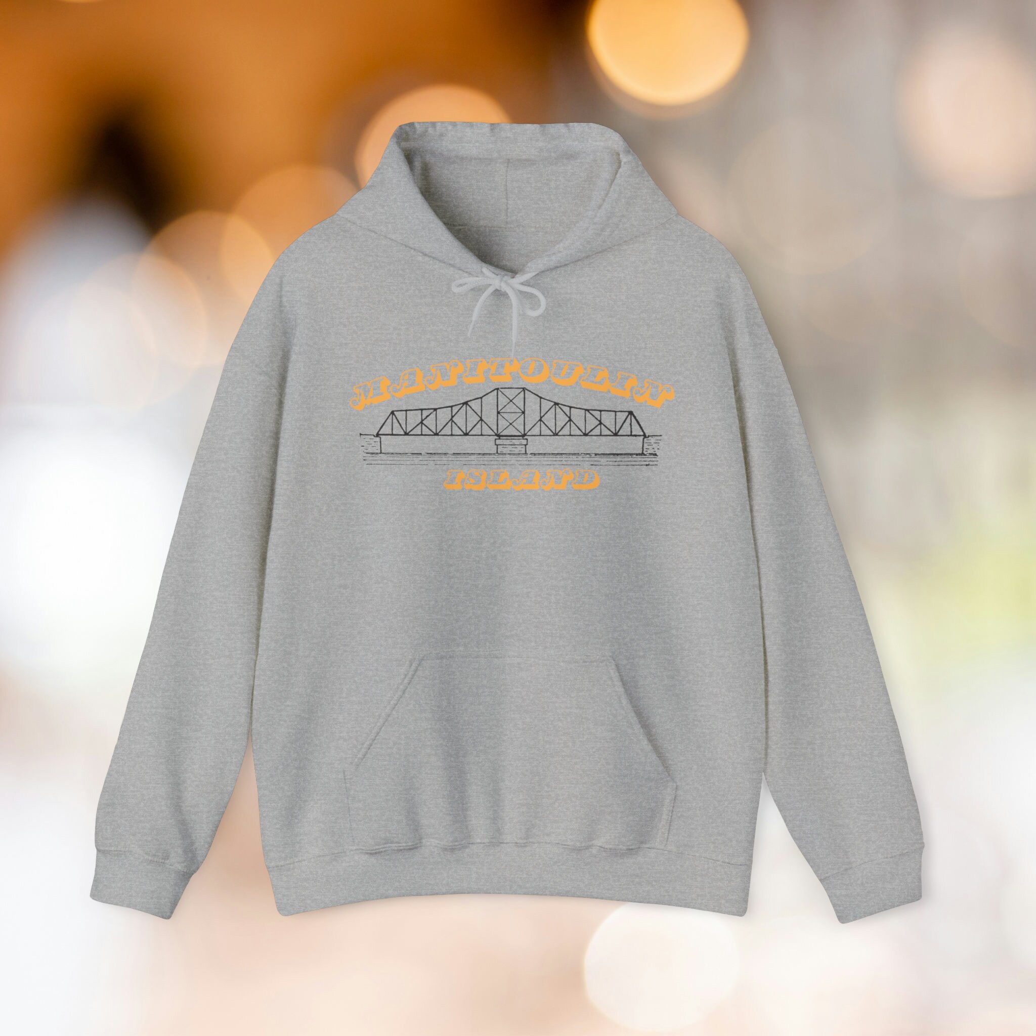 Manitoulin Island Swing Bridge Hoodie North Channel Boating Hoodie Camp