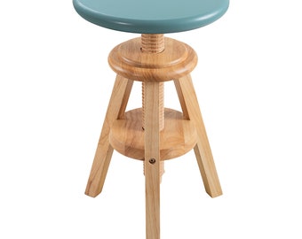 Piano Adjustable Stool Wood Artist Art Stool Wood Adjustable Stool Painting Stool for Artists Etsy