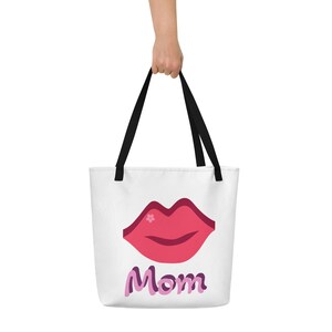 Bolsa de tela grande all over