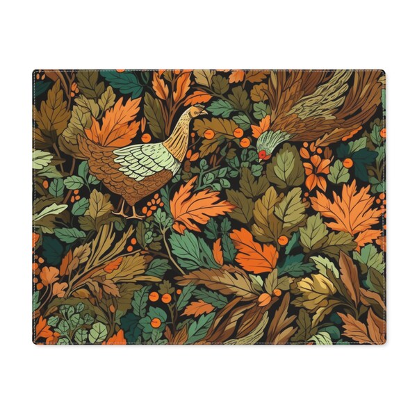 Hunter Green Placemats Etsy