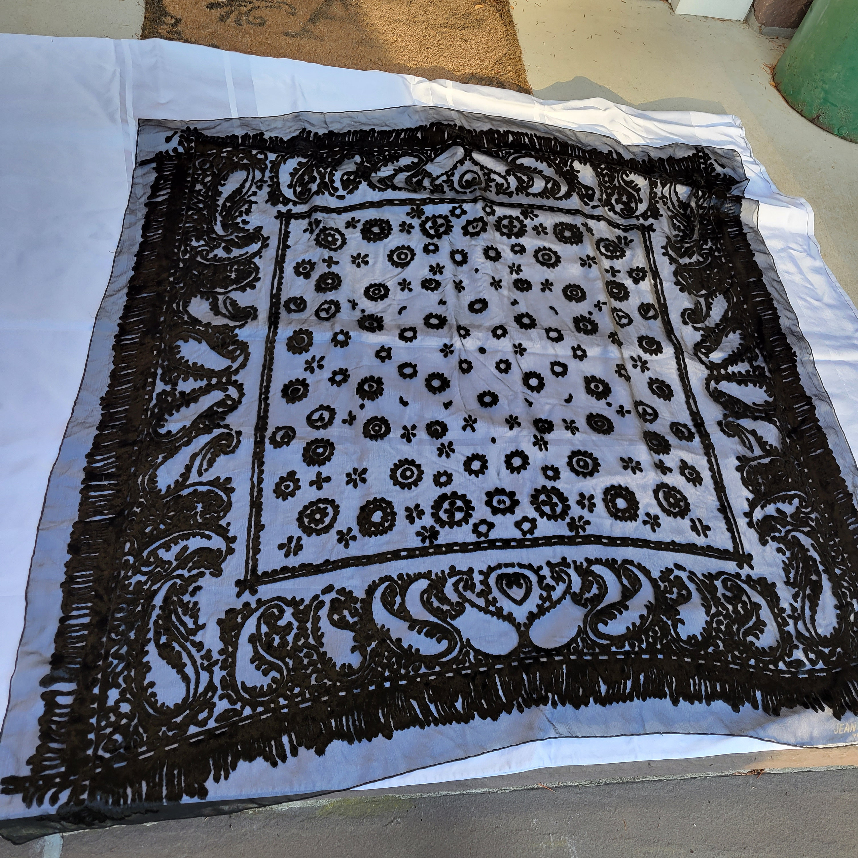 Jean Patou Scarf - Etsy