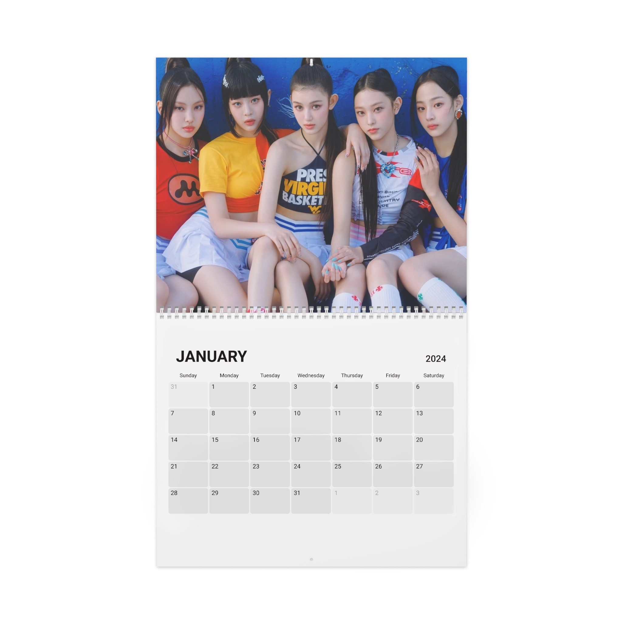 New Jeans 2024 Calendar sold by Zuza Miśko SKU 4590291 Printerval AU