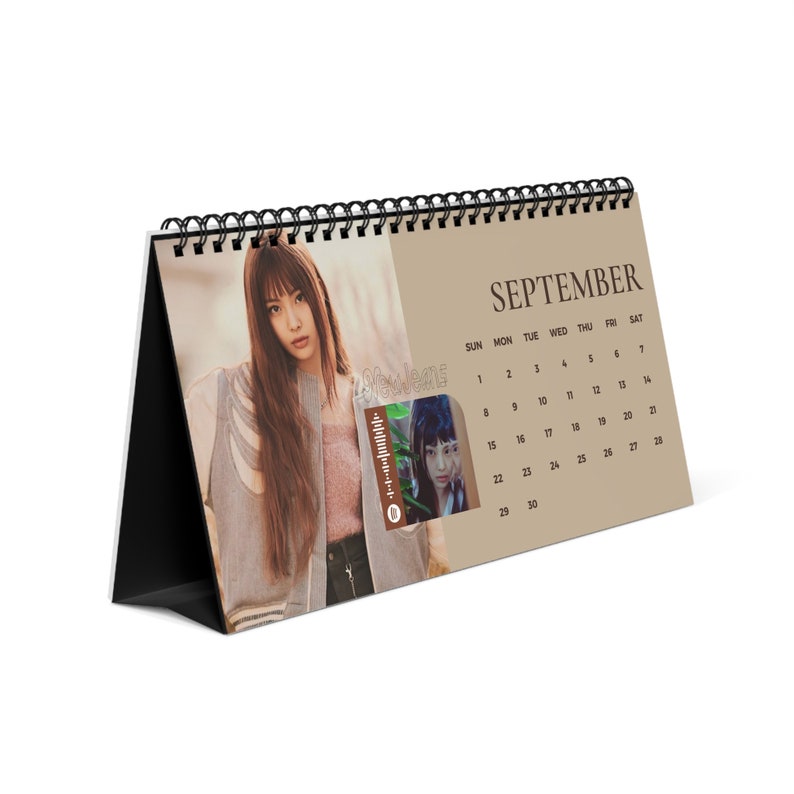 New Jeans 2024 Desk Calendar Kpop Decor Gift Office Desk Etsy