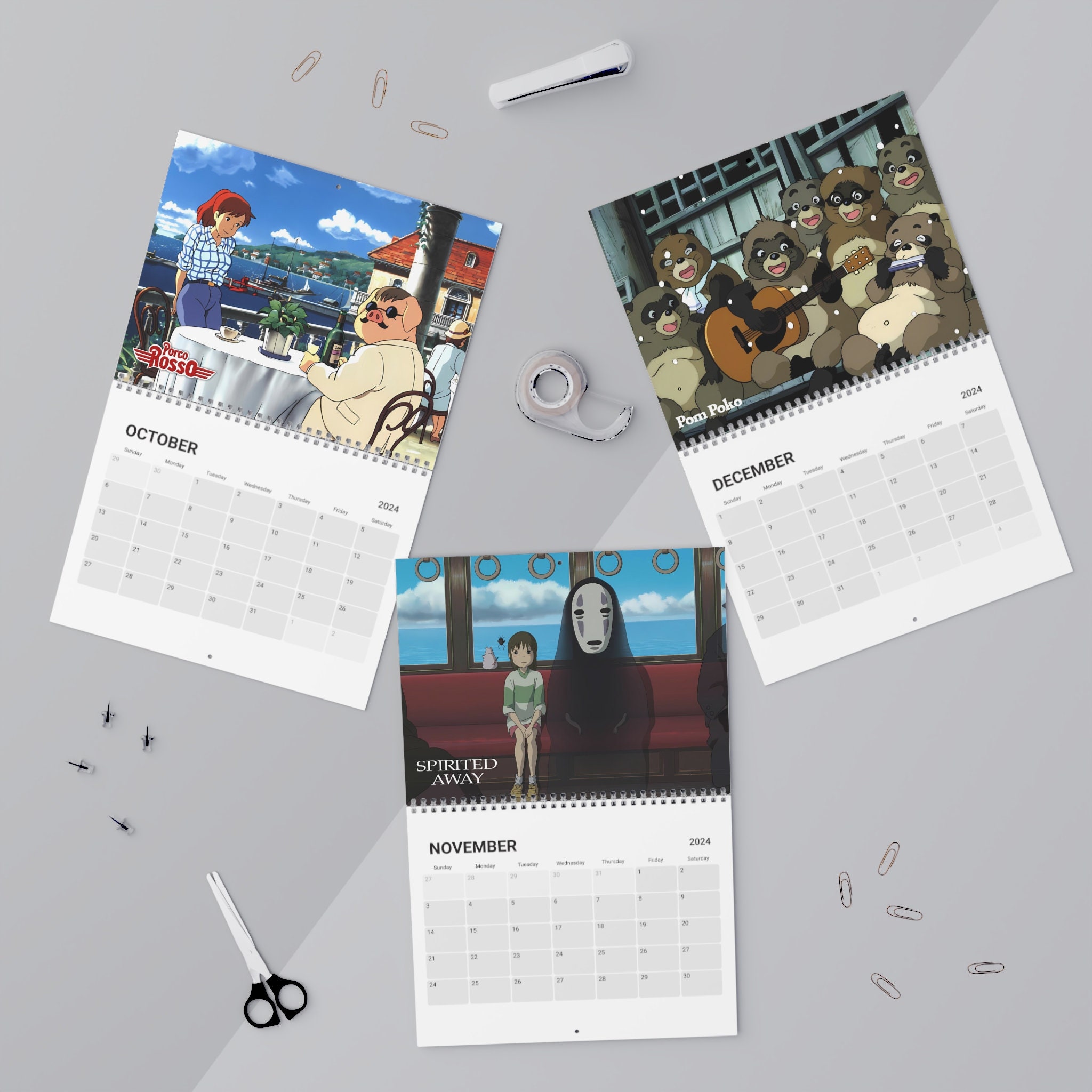 Anime 2024 Calendar sold by Eric Mann SKU 94456140 35 OFF Printerval