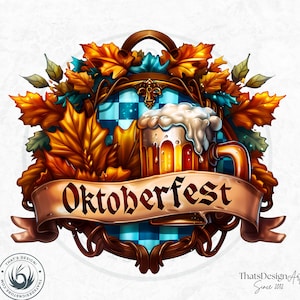 30 Oktoberfest Festival Clipart Set, Traditional Bavarian Festive PNG, Beer festival PNG, pretzel, dirndl, lederhosen, rooster, beer stein
