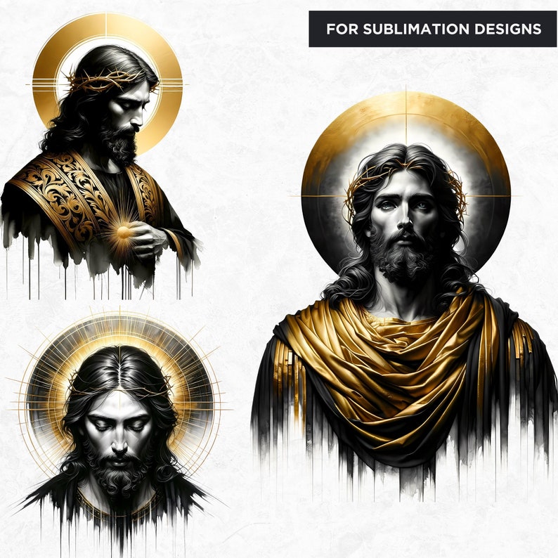 Christian clipart set, Religious, Biblical, Bible, Church, Crucifix, Cross, Angel, Jesus PNG, virgin mary, Catholic Art for Sublimation