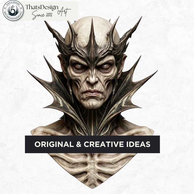 Dark Fantasy Rulers Portrait Clipart, Gothic Kings Queens, PNG Graphics ...