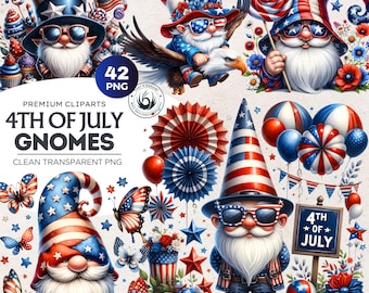 4th of Jul 2018 Zwerge Clipart: USA PNG (42 Bilder)