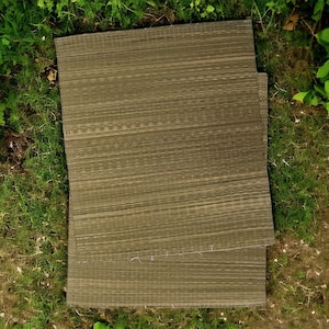 Handmade Natural Grass Prayer Mat - Eco-Friendly Pooja Mat for Spiritual Bliss