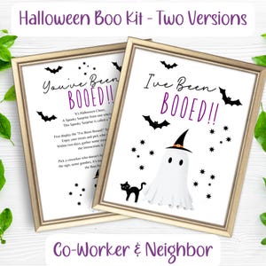 You&#39;ve Been Booed Halloween Workplace Game|Youve Been Booed Kit| Neighborhood Tradition| Coworker Halloween Boo| We’ve Been Booed Treat Tag