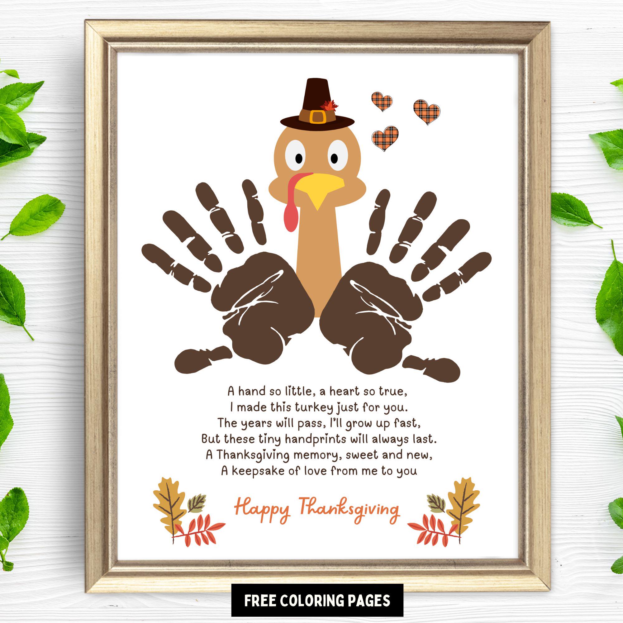 turkey poem - etsy