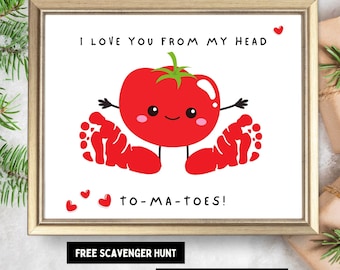 Valentines Day Handprint Craft| Preschool Love Handprint Art| Classroom Valentines Crafts| DIY Gift for Grandma| Keepsake| Daycare Activity