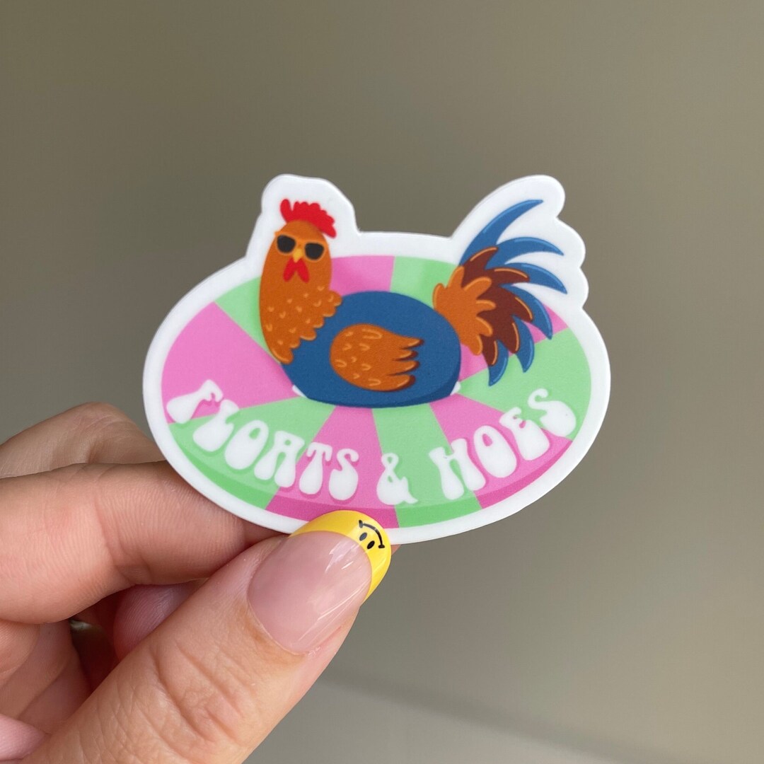 Floats and Hoes Sticker Waterproof Sticker Etsy