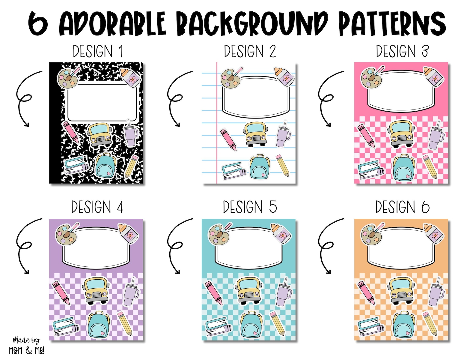 Editable Composition Notebook Binder Covers: Teacher Classroom Decor ...